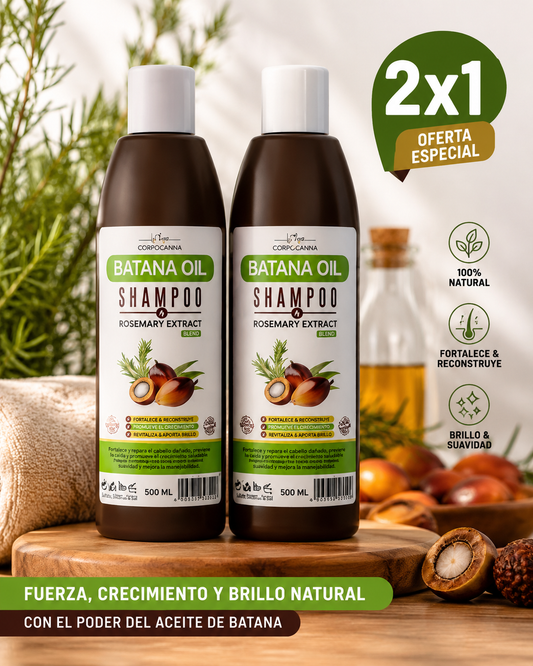 🛍️ Pack 2 Shampoo Batana Oil | Crecimiento Capilar